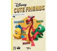 Disney - Papertoy Polochon, Pascal & Mushu - Activité créative - Papercraft -
