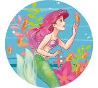 Disney papier peint rond autocollant Arielle - la sirène Multicolor - 610385 - Ø 128 cm