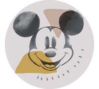 Disney papier peint rond autocollant gris Mickey Mouse - 610408 - Ø 128 cm