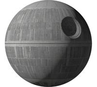 Disney papier peint rond autocollant Star Wars Étoile de la mort XXL gris foncé - 612423 - Ø 127 cm