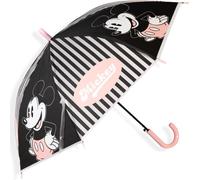 Disney Paraguas Automatico Mickey, Juventud Unisex, Multicolor (Multicolor), Talla Única
