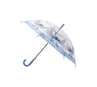 DISNEY Parapluies 'Stitch' bleu clair / éosine / transparent, Taille S-XXL