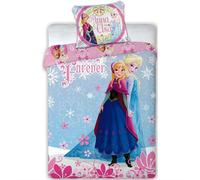 DISNEY parure de lit bébé couette + taie LA REINE DES NEIGES 100 x 135 cm NEUVE
