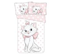 Disney - Parure De Lit Bébé en Coton Les Aristochats : Marie 2" - 100 X 135 Cm