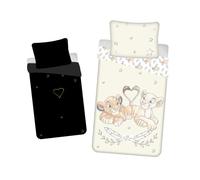 Disney - Parure de lit phosphorescente en coton ""le Roi Lion"" - 140 x 200 cm