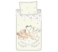 Disney - Parure De Lit Phosphorescente en Coton Le Roi Lion - 140 X 200 Cm