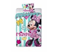 Disney Parure de lit pour bébé Motif Minnie 100 x 135 cm
