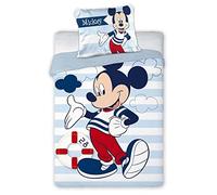 Disney Parure de lit pour Enfant 100 x 135 cm Mickey Mouse