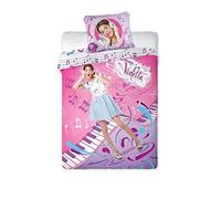 Disney Parure de lit Violetta Music - housse de couette 100% coton