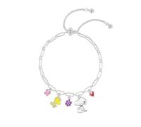 Disney Peanuts Snoopy Bracelet à breloques d'amitié