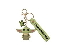 Disney Peers Hardy - Disney The Child Green Kechain 3d Mixte Chaîne de clé, Vert/Beige, Taille unique