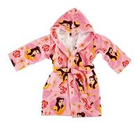 Disney - Peignoir avec capuche Princesses Belle Fille 2/4 Ans, rose
