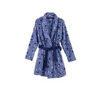 Disney Peignoir pour Enfant Stitch - Couleur Bleue - Taille 8 ans - Peignoir Long 100% Polyester Coral Fleece - avec Ceinture - Produit Original Conçu en Espagne