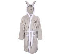 Disney Peignoir Thumper en polaire ultra douce pour femme, gris, S-M