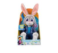 Disney Peluche Judy Hopps de Zootropolis 2 de 35,6 cm - Plus de 10 sons et phrases - Jouets en peluche pour enfants et enfants d'âge préscolaire - À partir de 3 ans