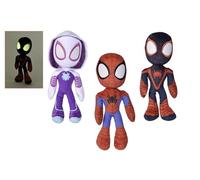 disney - Peluche Spiderman Yeux FOSFO 25 cm, Multicolore (SB6315875809NPB