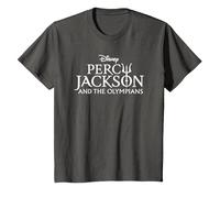 Disney Percy Jackson and the Olympians Series Title Logo T-Shirt, Enfant, Asphalte, 6 ans