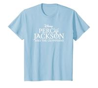 Disney Percy Jackson and the Olympians Series Title Logo T-Shirt, Enfant, Bleu Céleste, 3 ans