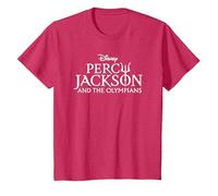 Disney Percy Jackson and the Olympians Series Title Logo T-Shirt, Enfant, Rouge Chiné, 2 ans
