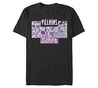 Disney Periodic Villains Short Sleeve T-Shirt, Black, XL Men's