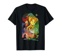 Disney Peter Pan Captain Hook Stained Glass T-Shirt