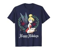 Disney Peter Pan Fée Clochette Happy Holidays Graphic T-shirt T-Shirt
