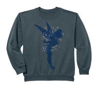 Disney Peter Pan Fée Clochette Pixie Dust Silhouette Sweatshirt