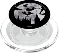 Disney Peter Pan Group Silhouettes Flying Across The Moon PopSockets PopGrip pour MagSafe
