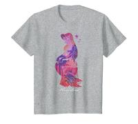 Disney Peter Pan Never Land Mermaid Fill T-Shirt, Enfant, Gris Chiné, 3 ans