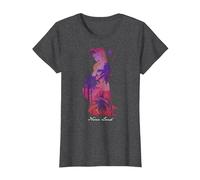 Disney Peter Pan Never Land Mermaid Fill T-Shirt, Femme, Chiné Foncé, S