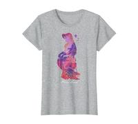 Disney Peter Pan Never Land Mermaid Fill T-Shirt, Femme, Gris Chiné, S