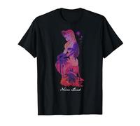 Disney Peter Pan Never Land Mermaid Fill T-Shirt, Homme, Noir, S