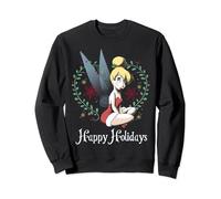 Disney Peter Pan Noël Tinkerbell Happy Holidays Sweatshirt
