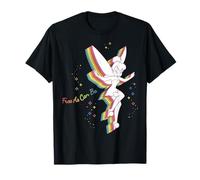 Disney Peter Pan Pride Tinker Bell Rainbow Free As Can Be T-Shirt