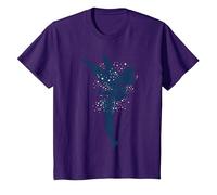 Disney Peter Pan T-shirt graphique Fée Clochette Americana Shadow T-Shirt, Enfant, Violet, 2 ans