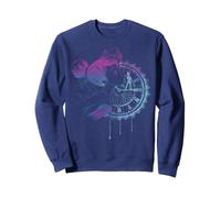 Disney Peter Pan Tinker Bell Neon Colors Clock Portrait Sweatshirt
