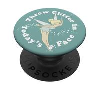 Disney Peter Pan Tinkerbell Throw Glitter In Today's Face PopSockets PopGrip Interchangeable