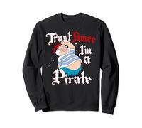 Disney Peter Pan Trust SMEE I'm A Pirate Salute Sweatshirt