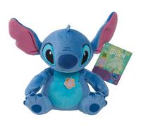Disney Petite Peluche parfumée Stitch de avec Effets sonores de 15 cm - Stitch, Figurines Bleues, Extra-terrestre, Jouets pour Enfants de 2 Ans et Plus par Just Play