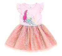 Disney Petite Sirne Princesse Ariel Robe en Tulle pour Petites Filles 7-8
