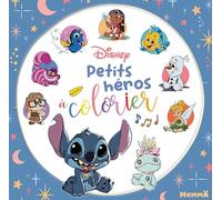 Disney - Petits héros à colorier - Livre de coloriage 3 ans - Livre de coloriage mignon - Livre de coloriage Disney