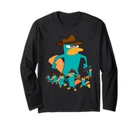 Disney Phineas and Ferb Perry the Platypus Agent P Poses Manche Longue