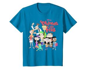 Disney Phineas And Ferb The Group Logo T-Shirt