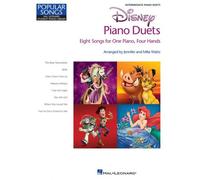 DISNEY PIANO DUETS EIGHT SONGS FOR ONE PIANO FOUR HANDS - PIANO DUET