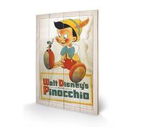 Disney Pinocchio (Conscience) 40 x 59 cm Impression sur Bois