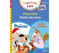 Disney - Pinocchio / Robin des Bois - Spécial DYS (dyslexie)