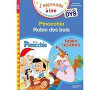 Disney - Pinocchio / Robin des Bois - Spécial DYS (dyslexie) Isabelle Albertin (Auteur), Valérie Viron (Auteur)