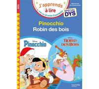 Disney – Pinocchio / Robin des Bois – Spécial DYS (dyslexie) – Hachette Pratique