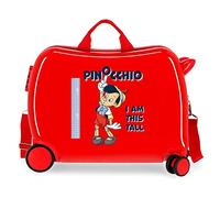 Disney Pinocchio Valise pour enfant Rouge 50 x 39 x 20 cm rigide ABS Fermeture à combinaison latérale 34 l 1,8 kg 4 roues