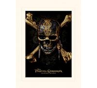 Disney Pirates of The Caribbean (Skull) 30 x 40 cm Montée d'impression